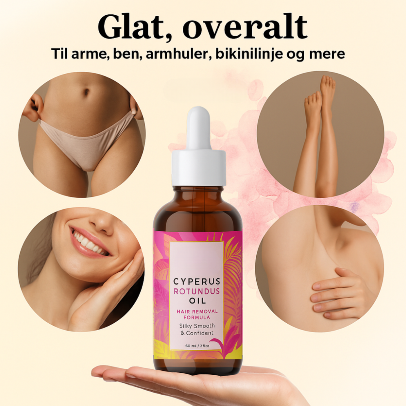 FloraSkin™ – Skånsom Hårfjerningsserum