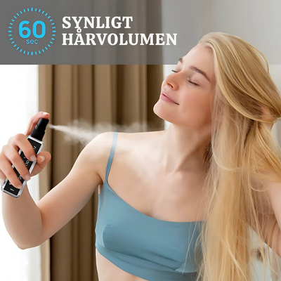 FluffiLux™ – Plantebaseret Hårfortykkende & Volumengivende Spray
