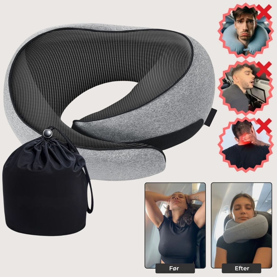 FlyHugz™ – Smertefri Nakkestøttepude