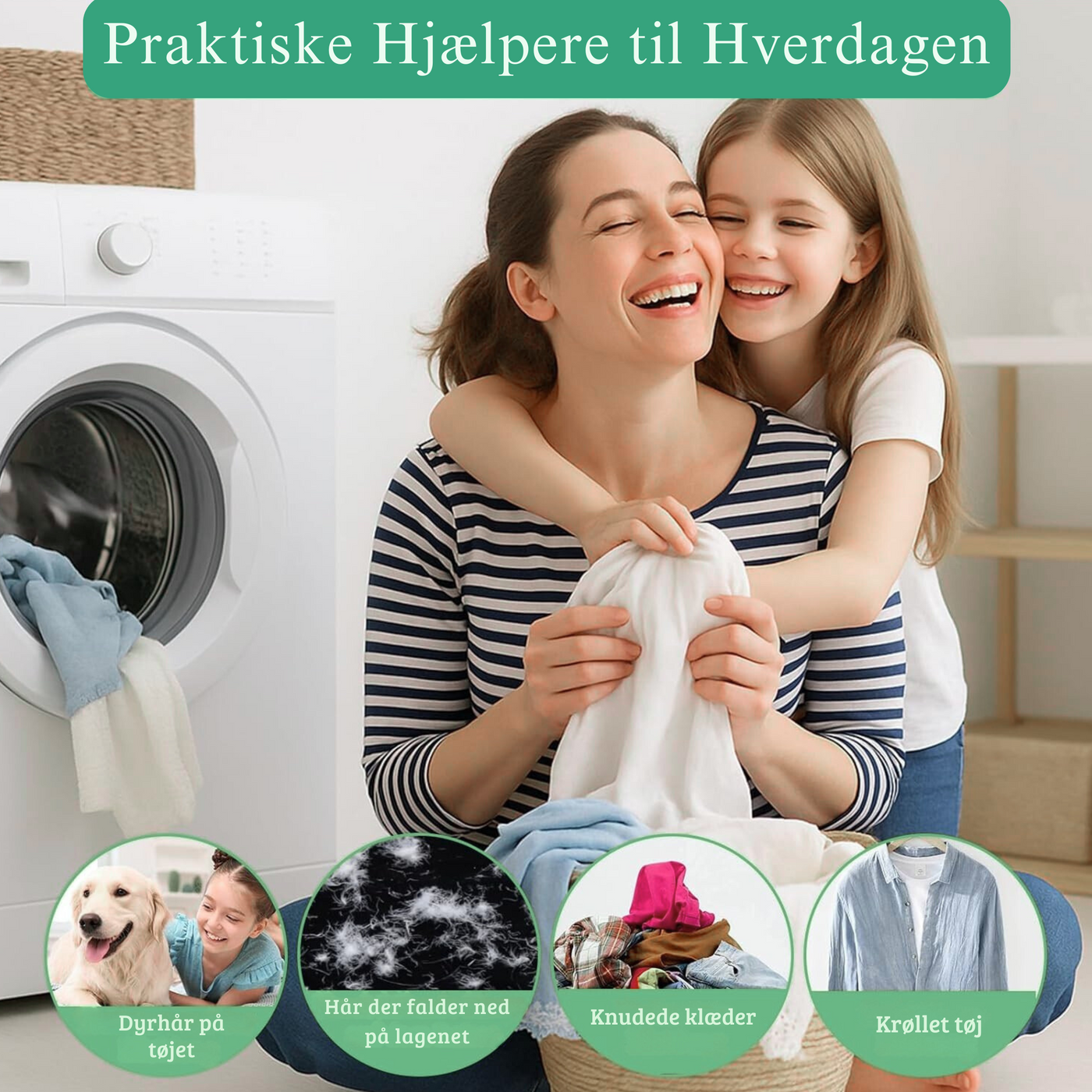 FurFree™ – Vaskekugler til Dyrehår