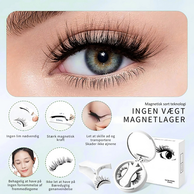 GlamLash™ – Nemme Magnetiske Vipper
