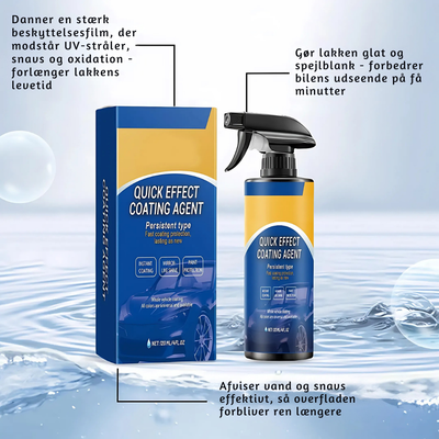GlossArmor™ – 3-i-1 Øjeblikkelig Bilglansspray