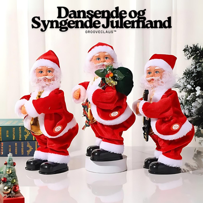 GrooveClaus™ – Dansende og Syngende Julemand
