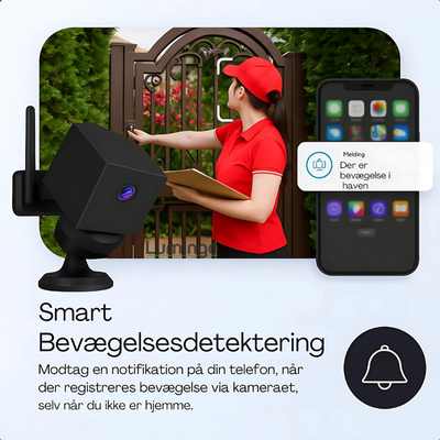 GuardX™ – WiFi-fri Smart Sikkerhedskamera