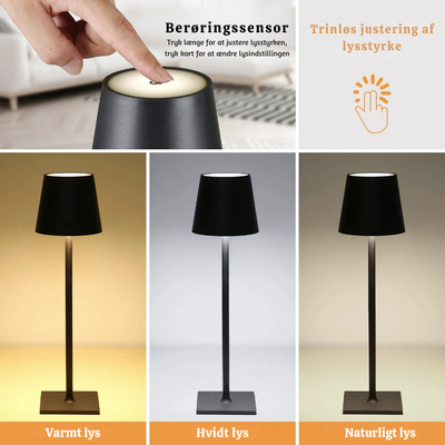 HaloGlow™ – Bærbar Trådløs Stemningslampe.