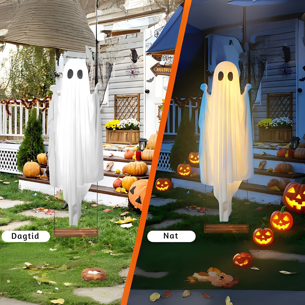 HauntSwing™ – Halloween Hængende LED Spøgelsesdekoration
