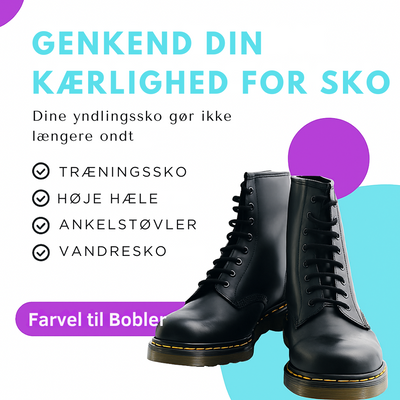 HeelEase™ – Trykaflastende Hælpuder