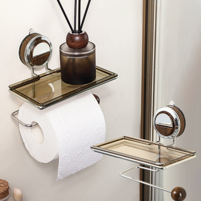 HoldNook™ – Boremfri Toiletpapirholder med Hylde