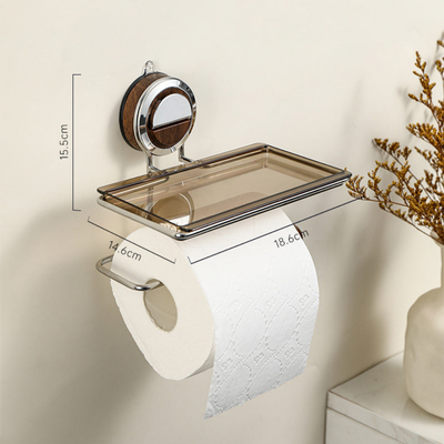 HoldNook™ – Boremfri Toiletpapirholder med Hylde