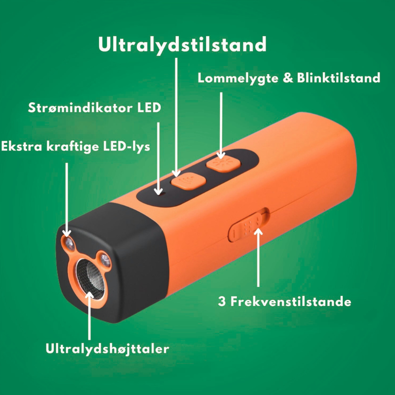 HushPup™ – Skånsom barkkontrolstopper