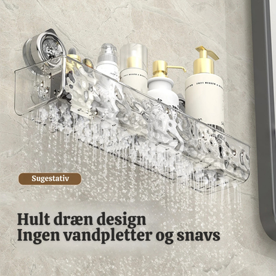 HydroRack™ – Vægmonteret Badeværelses Organizer Hylde