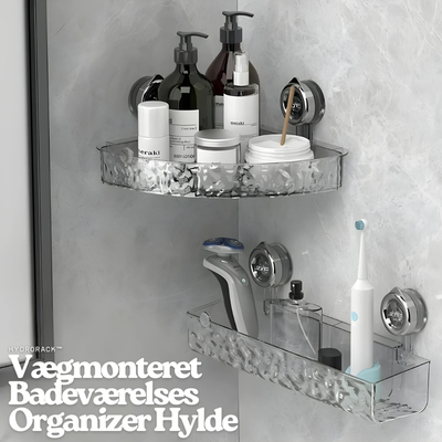 HydroRack™ – Vægmonteret Badeværelses Organizer Hylde