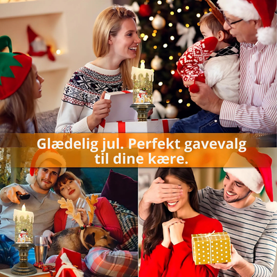 JollyLight™ – LED Julelys med Julemand
