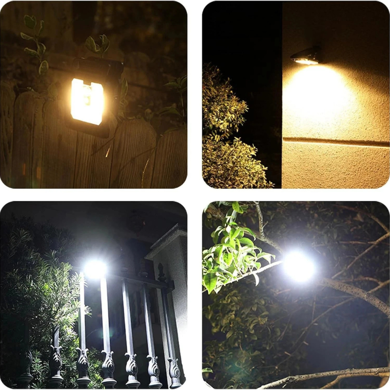 LumiClip™ – Solcelle Clip-On Lampe med Bevægelsessensor