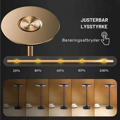 LumiNord™ - Moderne Bordlampe med Touch Teknologi