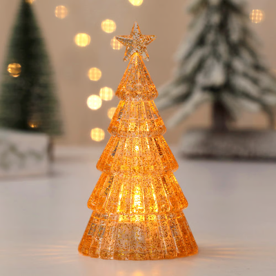 LumiPine™ – Oplyst Juletræ i Merkurglas