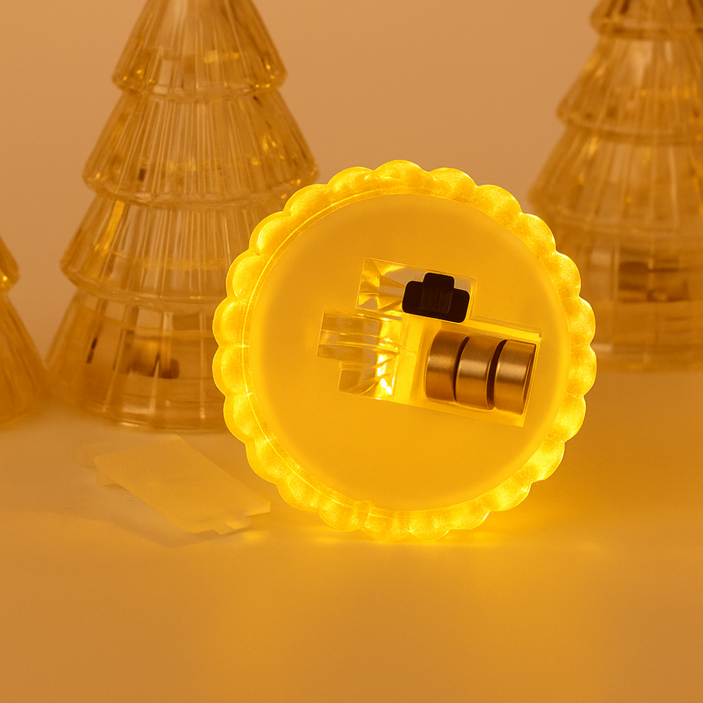 LumiPine™ – Oplyst Juletræ i Merkurglas