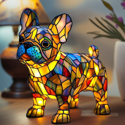 LumiPup™ – Kunstnerisk Dyrestatue LED Lampe