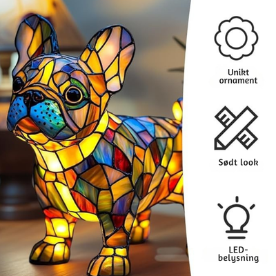 LumiPup™ – Kunstnerisk Dyrestatue LED Lampe