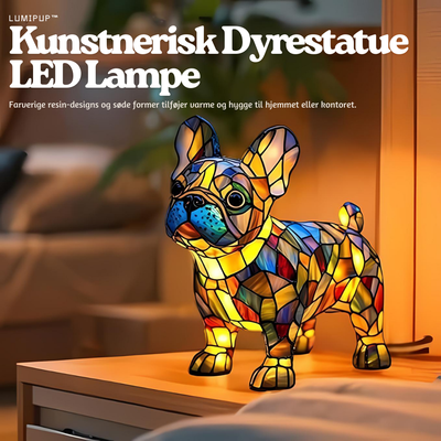 LumiPup™ – Kunstnerisk Dyrestatue LED Lampe