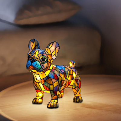 LumiPup™ – Kunstnerisk Dyrestatue LED Lampe