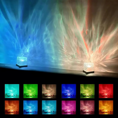 LumiTide™ – Beroligende Oceanbølge Lampe