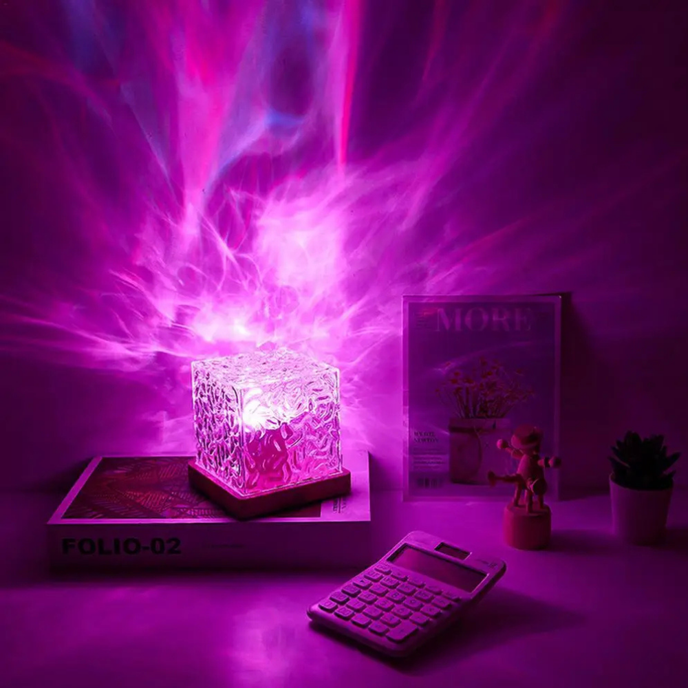 LumiTide™ – Beroligende Oceanbølge Lampe