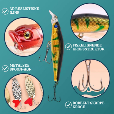 LureVault™ – Fiskegrej Julekalender med Agn