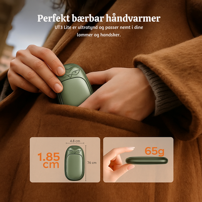 LuxeHeat™ – Magnetiske 2-i-1 Lomme Håndvarmere