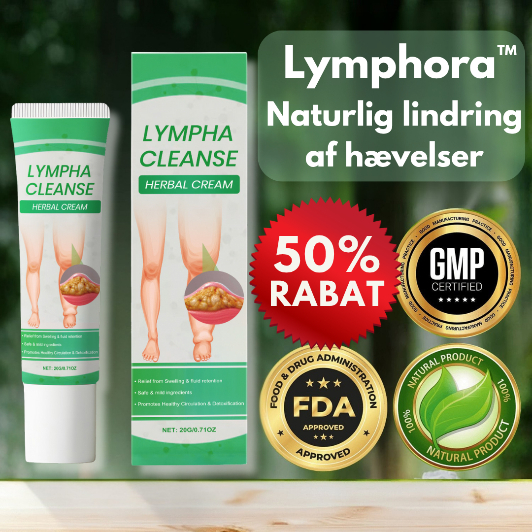 Lymphora™ – Naturlig lindring af hævelser