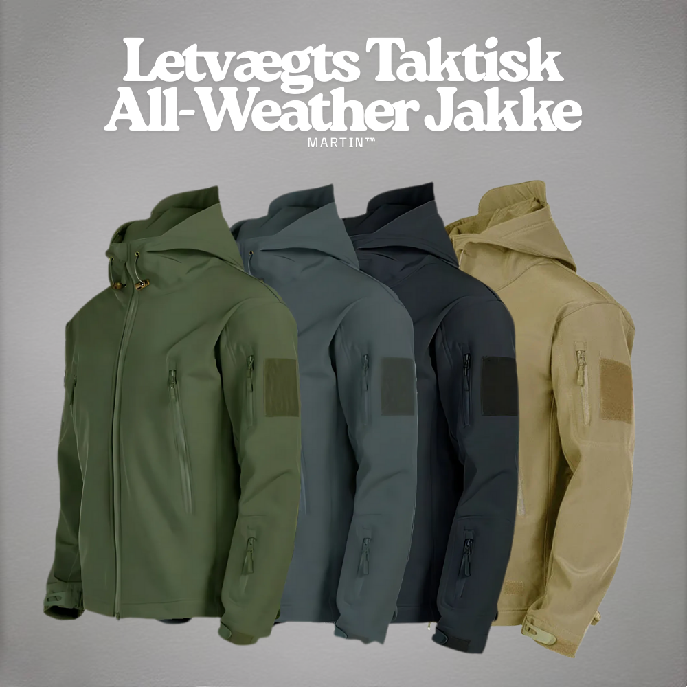 Martin™ – Letvægts Taktisk All-Weather Jakke