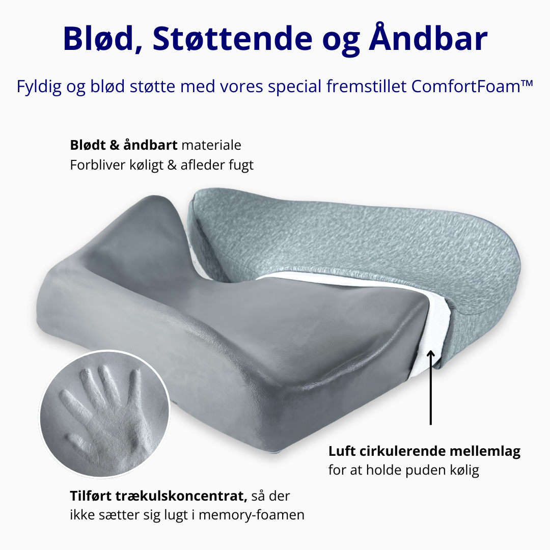 ComfortFoam™ – Ergonomisk Siddepude til Daglig Aflastning