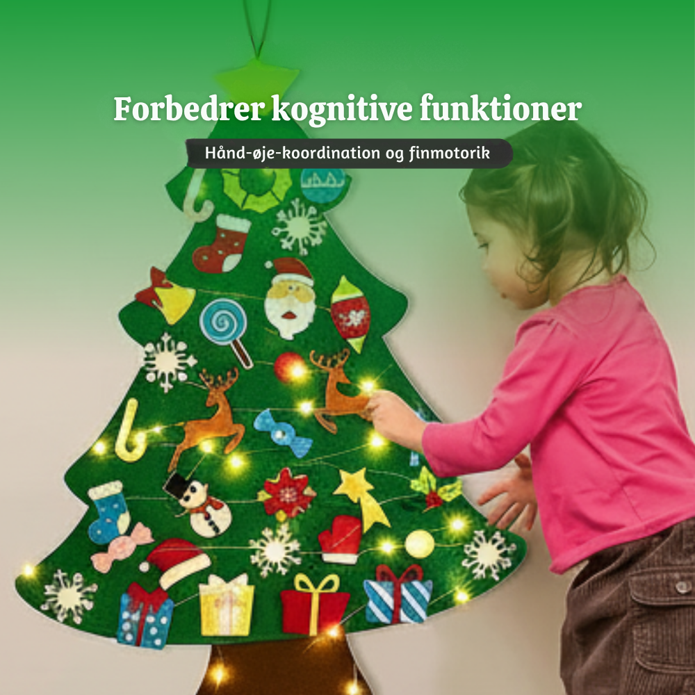 MistleTots™ – DIY Juletræ i Filt til Børn