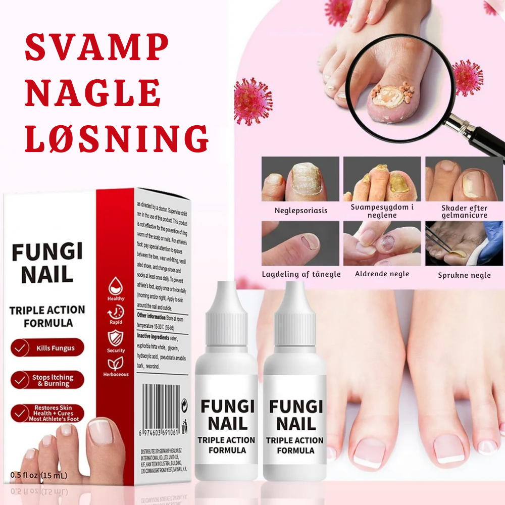 Nailfix™ – Ekstra Stærk Neglereparationsløsning