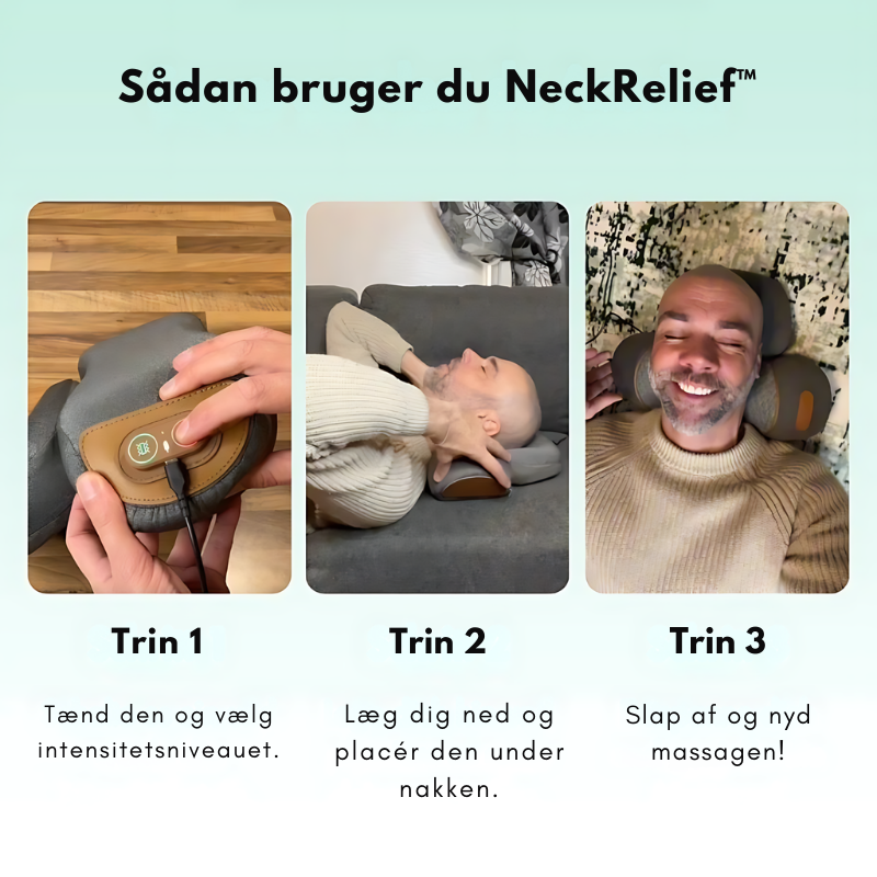 NeckRelief™ - Avanceret Terapipude