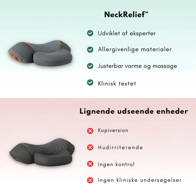 NeckRelief™ - Avanceret Terapipude