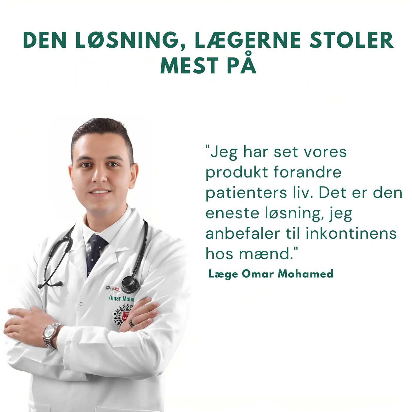 Lucas™ – Lækagesikre Boxershorts til Mænd