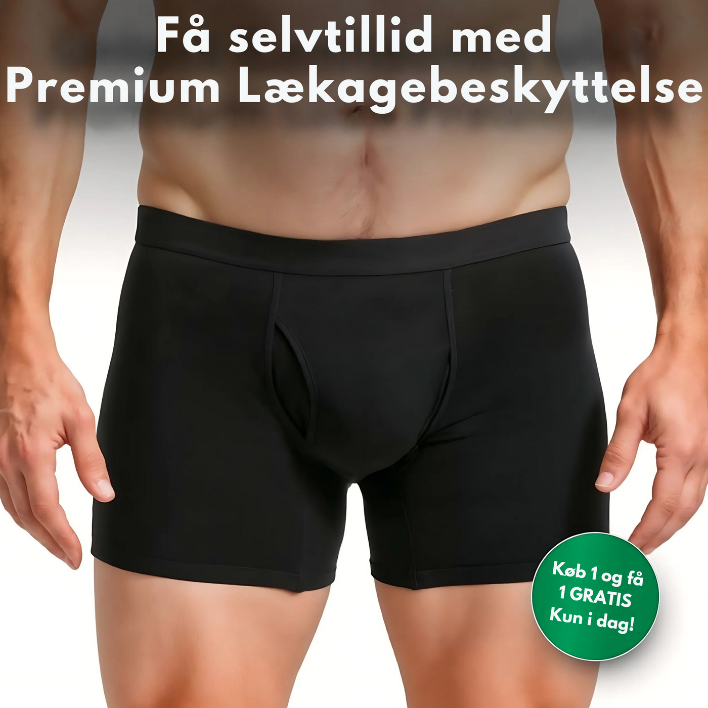 Lucas™ – Lækagesikre Boxershorts til Mænd