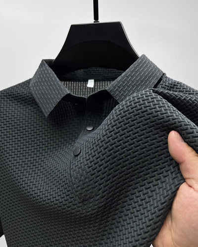 Vince™ – Åndbar Poloshirt i Mesh til Sommeren