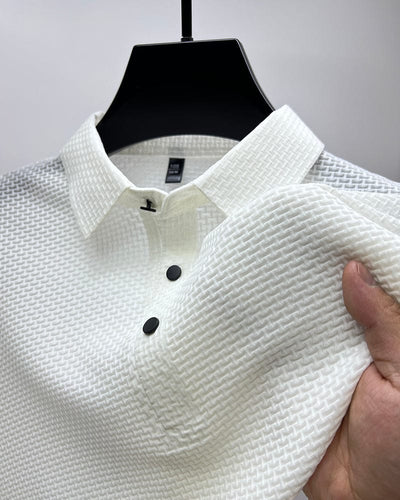 Vince™ – Åndbar Poloshirt i Mesh til Sommeren