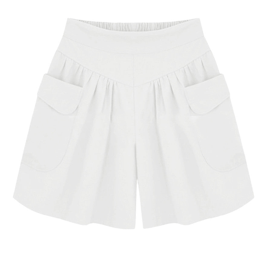 Victoria™ - SunnyVibe Kvinders Elastisk Talje Strandshorts