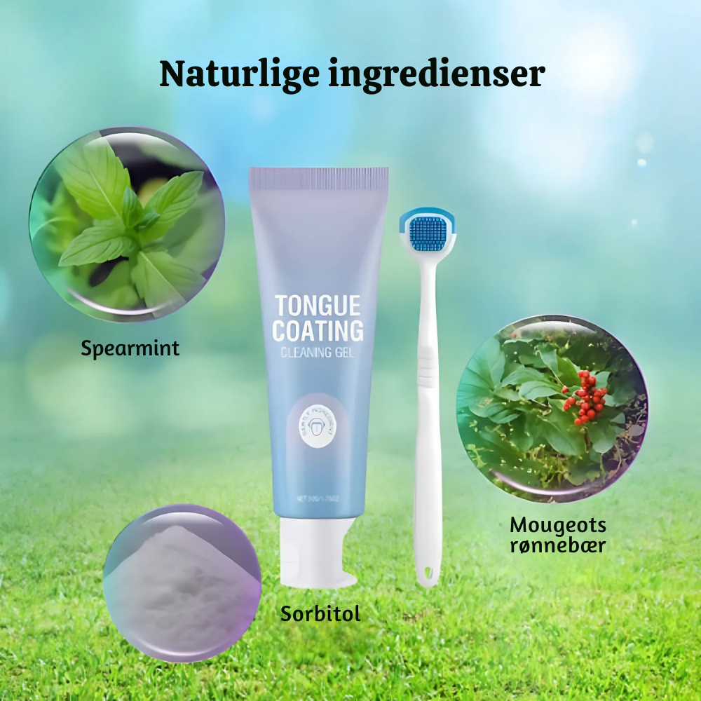OralPure™ – Antibakteriel Tandpasta og Børste