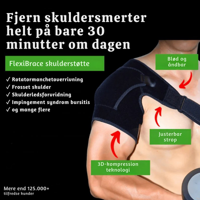 OrthoCare™ – Justerbar Skulderstøtte