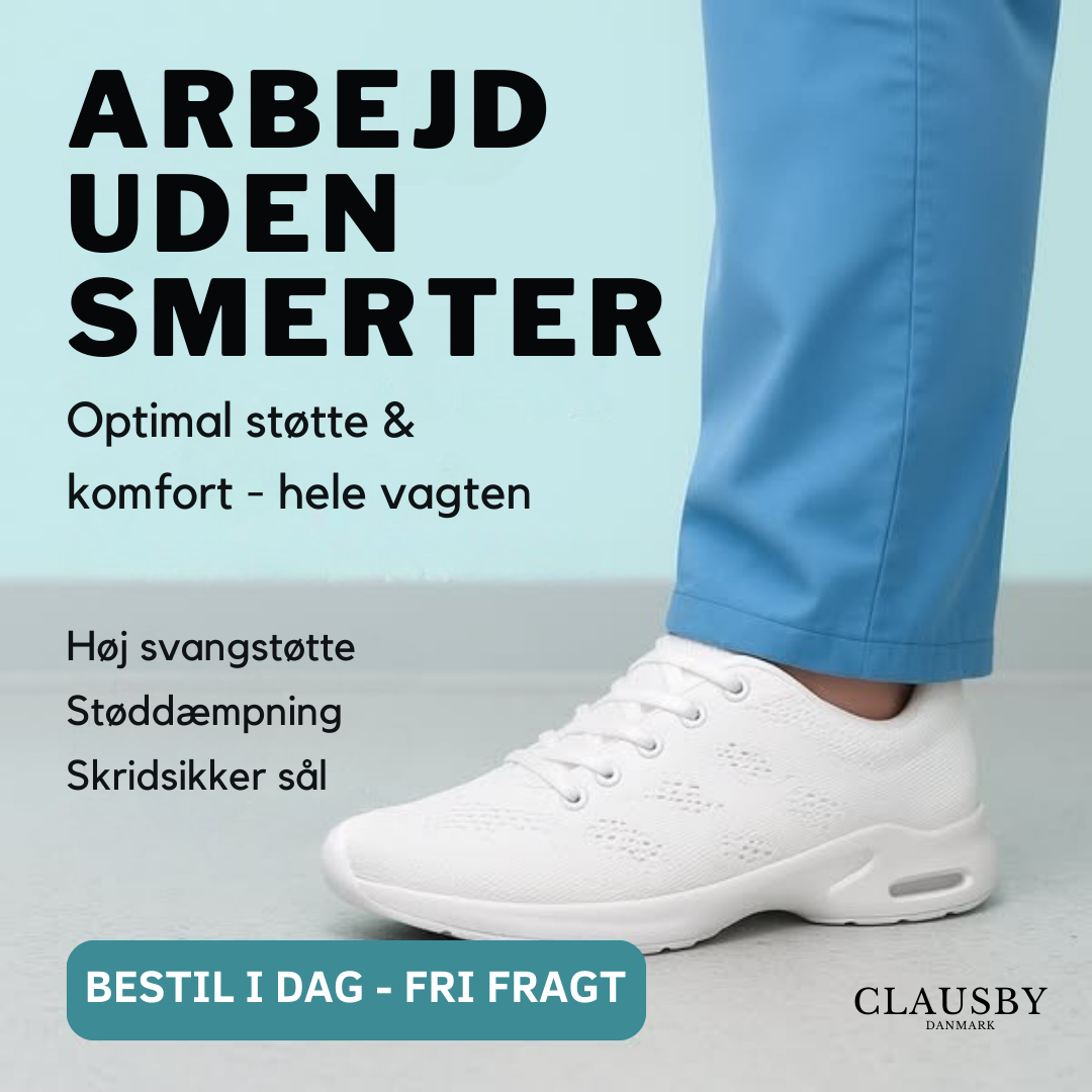 MediStride™ – Ergonomiske Arbejdssko med Støtte