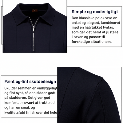 Henrik™ – Klassisk Alsidig Poloshirt
