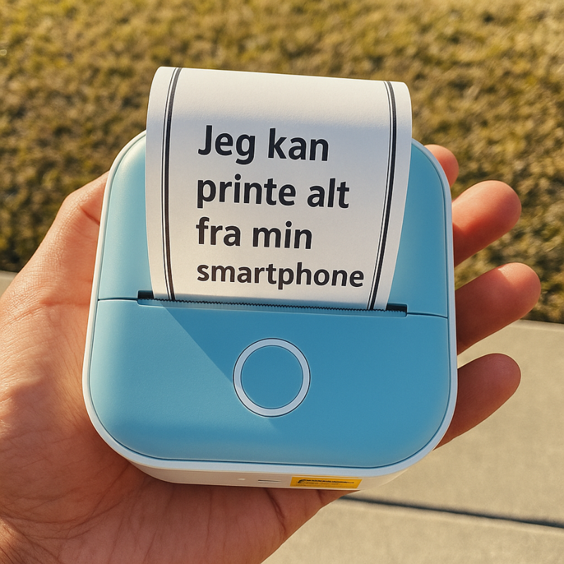SnapPrint™ – Mini Lommeterminal med Termisk Printer