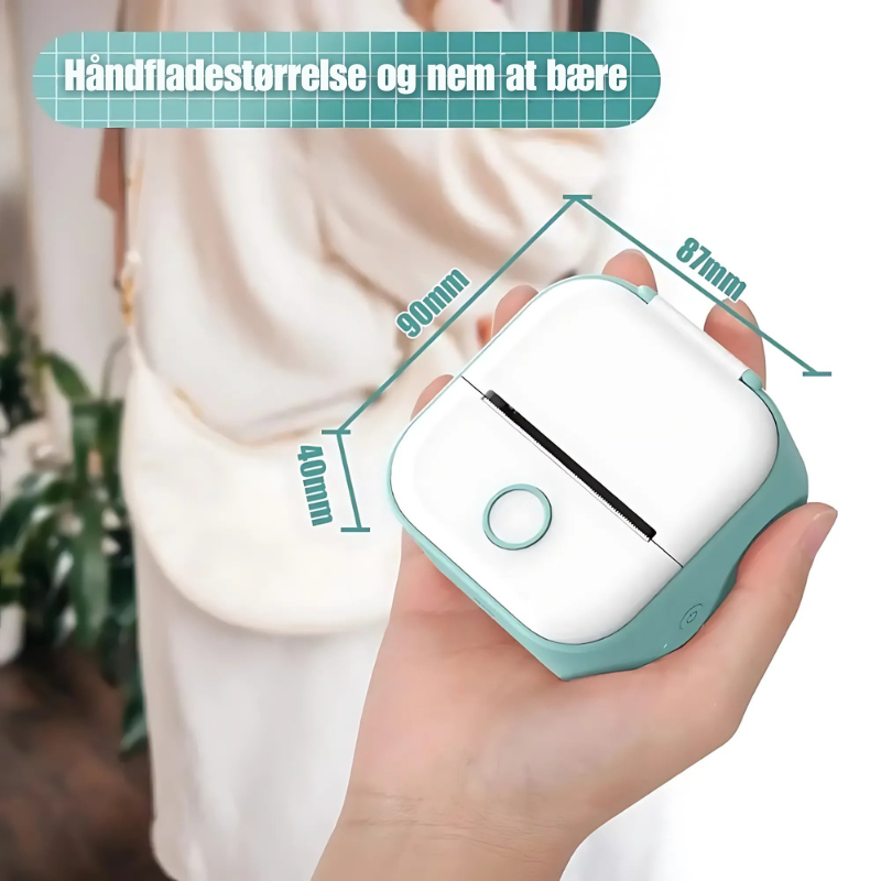 SnapPrint™ – Mini Lommeterminal med Termisk Printer