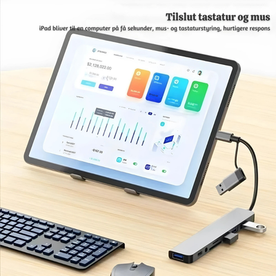 PortSync™ – Multiport USB-C 8-i-2 Adapter