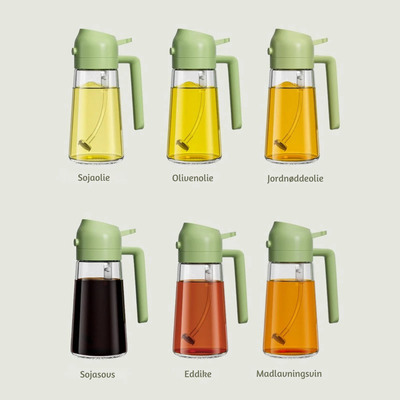 PureMist™ – 2-i-1 Køkkenvæske Sprayer & Dispenser