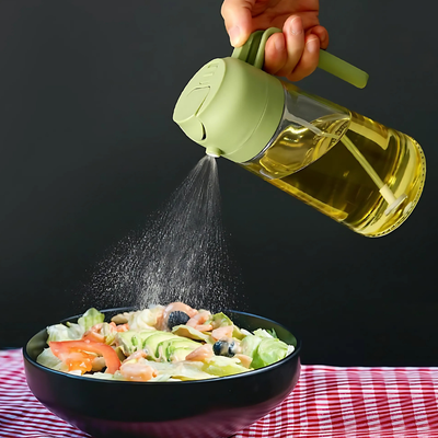 PureMist™ – 2-i-1 Køkkenvæske Sprayer & Dispenser
